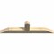 Ekena Millwork Portland Rough Sawn Timber Gable Bracket, Douglas Fir, 48"W x 12"H x 4"D x 4"F, 6/12 Pitch GBW048X12X0404POR00RDF - alternate 5